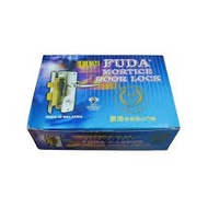 Fuda Mortise Door Lock & 2-Lever Mortice Kunci Pintu