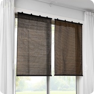 Bathroom Breathable Door Curtain Bedroom Blackout Curtain Sun Room Heat Insulation Curtain Window Shade Curtain Roller Blind