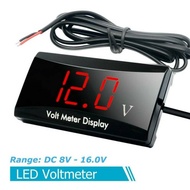 12V-24V Car Battery Meter Digital Car Voltage Meter Motorcycle Digital Voltmeter Car Motorcycle Volt