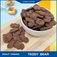 BISKUT TIMBANG / HUP SENG BISCUITS TEDDY BEAR/ BISKUT BEAR/ BEAR BISCUIT/ CHILDHOOD/ SNACKS/ MALAYSI