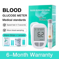 YYKG Glucometer Blood Sugar Test Kit FREE 50pcs Strips & 50pcs Lancets Meter Set Blood Glucose Teste