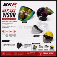 BKP 323 VISOR rainbow separuh tinted clear visor untuk topi keledar MHR III MS88 MAGNUM SGV Full rai