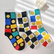Smile Socks Checkered