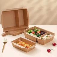 LUNCH BOX BROWN KRAFT SEKAT