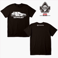 24 Hours Delivery Mobil Toyota Starlet EP71 T-Shirt JDM