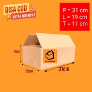 Shoe Cardboard Size 31x19x11Cm / Premium Thick Plain Packing Box Cardboard