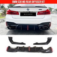 BMW G30 5 series MP rear diffuser lip M performance diffuser rear bumper lip G30 accessories