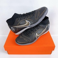 SEPATU FUTSAL NIKE SUPERFLY 8 ACADEMY IC BLACK GOLD