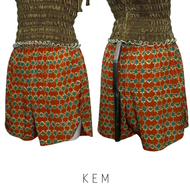 Elastic waist lounge shorts