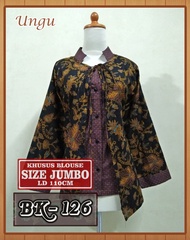 Blouse Batik Wanita Jumbo/ Atasan Batik Wanita Jumbo/ Blouse Jumbo SH