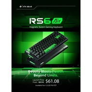 ATK RS6 Air Gaming Esports Hall Effect Keyboard Magnetic Keyboard