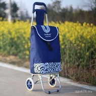 Household Portable Taoqi Shopping Cart Two-Wheel Shopping Cart Small Trolley Trolley Cart Stair Clim