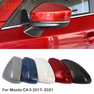 Auto Rearview Side Mirror Accesorios Up Cover Shell/Housing Cover For Mazda CX-5 CX5 2017 2018 2019 