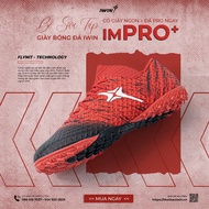 Giày Đá Bóng IWIN imPRO+ Cổ Giày Vải Dệt Flyknit Ôm Chân