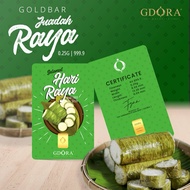 Niza Dora Gold GDora Gold Bar Juadah Raya Lemang 0.25g