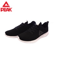 Peak Lightness Running Shoes Men's New Summer Mesh Casual Sneaker Black Tie Walking Shoes E222067h