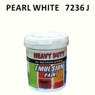 7236 J (CHI) P.WHITE ( 5L ) HEAVY DUTY EMULSION PAINT PREMIUM INTERIOR EMULSION PAINT