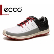 【Ready Stock】Ecco Golf Men's Outdoor Sports Leisure Training Shoes black red 39-44.
