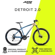 United Bike MTB Mountain Bike 27.5-27SP DETROIT 2.0 (20) SLV-BL