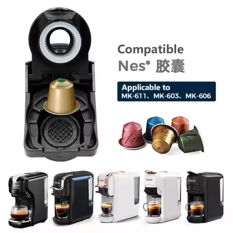 Brewing Cup Home Capsule Machine Adapter For MK-603 MK-606 MK-611 Coffee Powder,LAVAZZA A MODO MIO,L