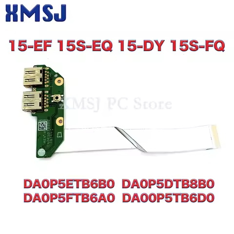 For HP TPN-Q222 15-EF 15S-EQ 15-DY 15S-FQ USB Power Board DA0P5ETB6B0 DA0P5DTB8B0 DA0P5FTB6A0 DA00P5