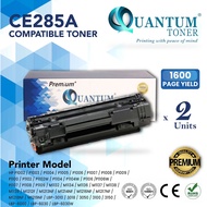 2x Compatible CE285A 85A CB435A Toner Cartridge HP LaserJet P1102 P1102W M1212NF M1217nfw PRO P 1100
