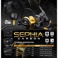 Iroly Sephia Carbon Reel 1000HGSW/2000HG/3000HG/4000HG