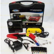 Engine start Battery POWERBANK Adapter charger Kit Tayar Air pump tire Emergency supplys jump starter Light 50800Mah