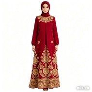 Eid Outfit: Bohemian-printed Women’s Long Dress