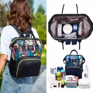 'K (Warehouse) Anello Backpack Multifunction Imported Material Anelo Baby Diaper Mommy Diaper MOTIF Waterproof Limited'