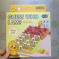 (台灣直送) 全新 桌上遊戲 猜猜我是誰 Ｇuess Who am I
