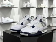 Nike Air Jordan 4喬丹4代籃球鞋｜顏色 白｜ 淺灰｜ 午夜藍 ｜尺碼 40 40.5 41 42 42.5 43 44 44.5 45 46