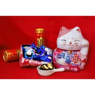 [Lucky Fortune] Chocolate Candy God Of Fortune, Polite Luxury Tin Box 88g