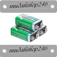 1pcs 9V battery 6F22 dry battery square box toy microphone microphone multimeter battery  9V电池 6F22干