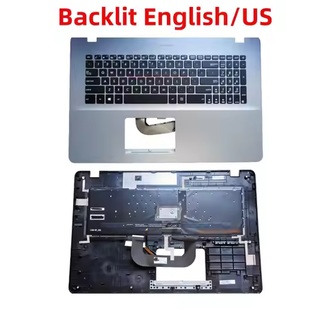 New US UK German/GR Keyboard Palmrest Cover for ASUS VivoBook 17 X705UA X705 N705 X705QA X705NA X705