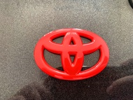 ขายสำหรับ Toyota VIOS COROLLA PRIUS สติ๊กเกอร์ติดรถพวงมาลัยโลโก้สัญลักษณ์ป้ายสติ๊กเกอร์แต่งรถภายใน
