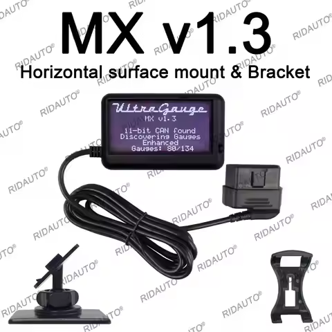 UltraGauge Transmission Temperature Scanner Mileage Calculator MX v1.3 & EM Plus v1.4c OBD2 Read Pen