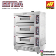GETRA RFL-36SS Oven Gas Roti / Gas Baking Oven 3 Deck 6 Trays