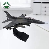 [Whcart] Alloy 1/72 F16 Fighter Airplane Diecast Model Retro Plane Model Souvenir with