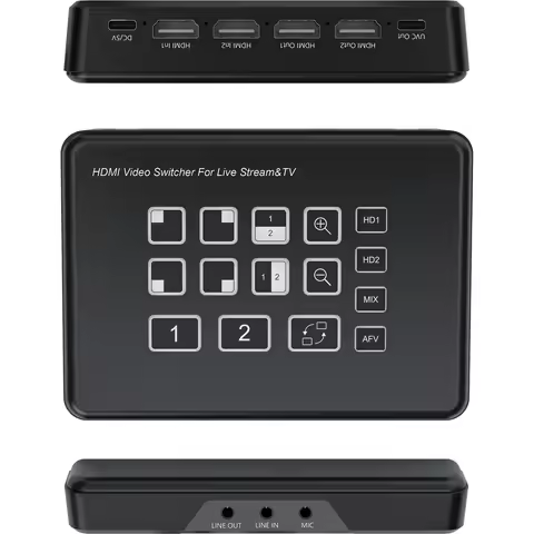 USB3.0 1080P Streaming OBS Game Camera Live Broadcast Recording 2 Channel HDMI Video Capture Card 2 