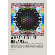 Poster Cover Album A Head Full of Dreams by Coldplay