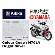 AIKKA YAMAHA COLOUR H7014 BRIGHT SILVER WARNA VARIO WINNER X