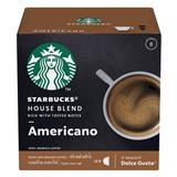 แคปซูลเครื่องชงกาแฟ NESCAFE DOLCE GUSTO STARBUCKS HOUSE BLEND AMERICANO