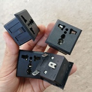 New combo of 4 3-pin 10A 250v plastic clasp sockets