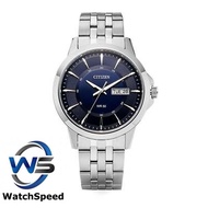 Citizen BF2011-51L Quartz Analog Blue Dial Stainless Steel Men's Watch