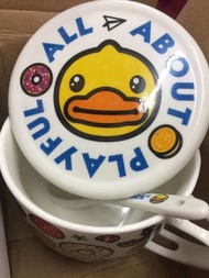 B duck 湯碗連蓋連匙