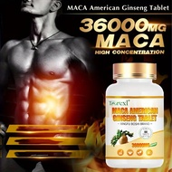 Rapid Energy Revival - Maca & American Ginseng Lozenges - Natural Fatigue Fighter & Stamina Booster 