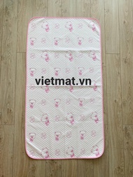 Size 62x114cm - Tấm lót chống thấm cho bé cotton 4 lớp VIETMAT trải cũi Chilux mềm êm thoáng mát khô