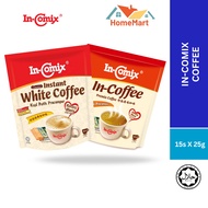 In-comix in-coffee premix less sweet/ in-comix White coffee classic less sweet 15sx25g