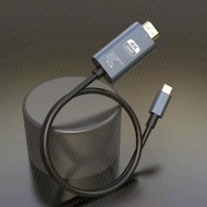 USB C To HDTV Cable 4K30Hz 3840x2160 Resolution For Phone Computer Gaming 180cm